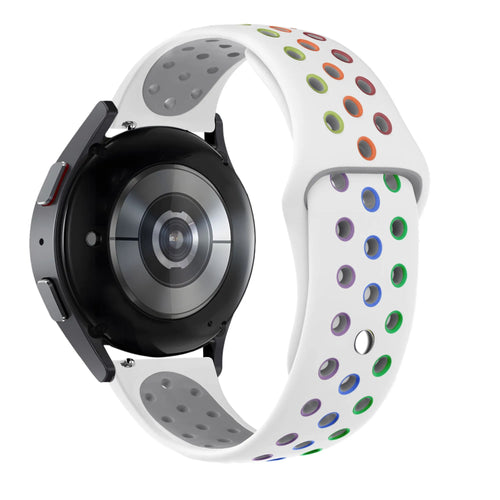 Bandz Denver SW 162 Sport Strap 'Deluxe' (White/Colourful)