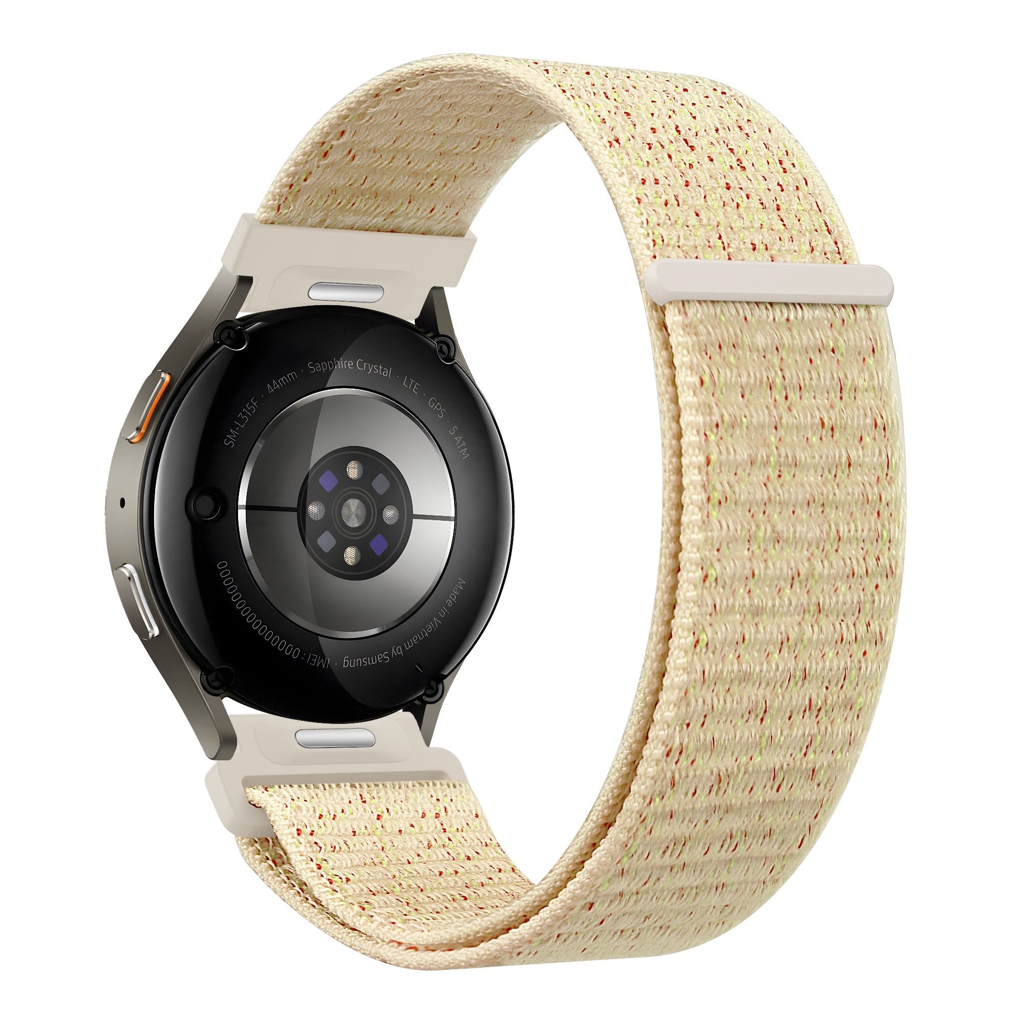 Bandz Samsung Galaxy Watch 6 - 44mm nylon band 'Easy fit' (blossom)