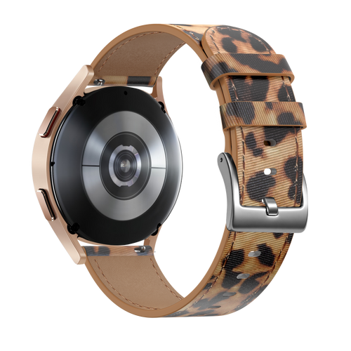xoxo Wildhearts Samsung Galaxy Watch 7 - 40mm Leather Strap (Leopard) (kopie)