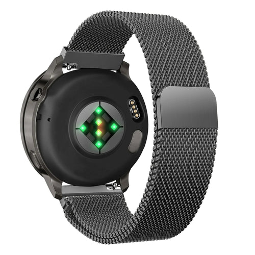 Bandz Garmin Bounce 2 Milanese Loop Strap (Black)