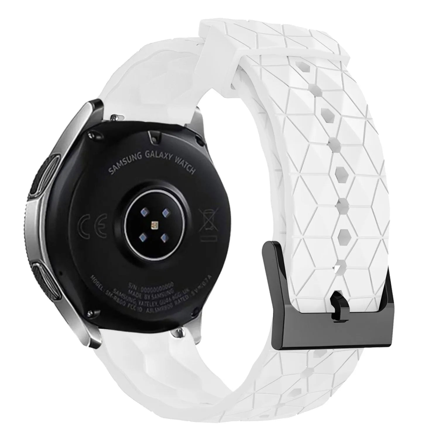 Suunto Vertical silicone hexa band (wit)