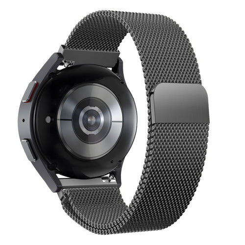 Bandz Garmin Vivoactive 5 Milanese Loop Strap (Black)