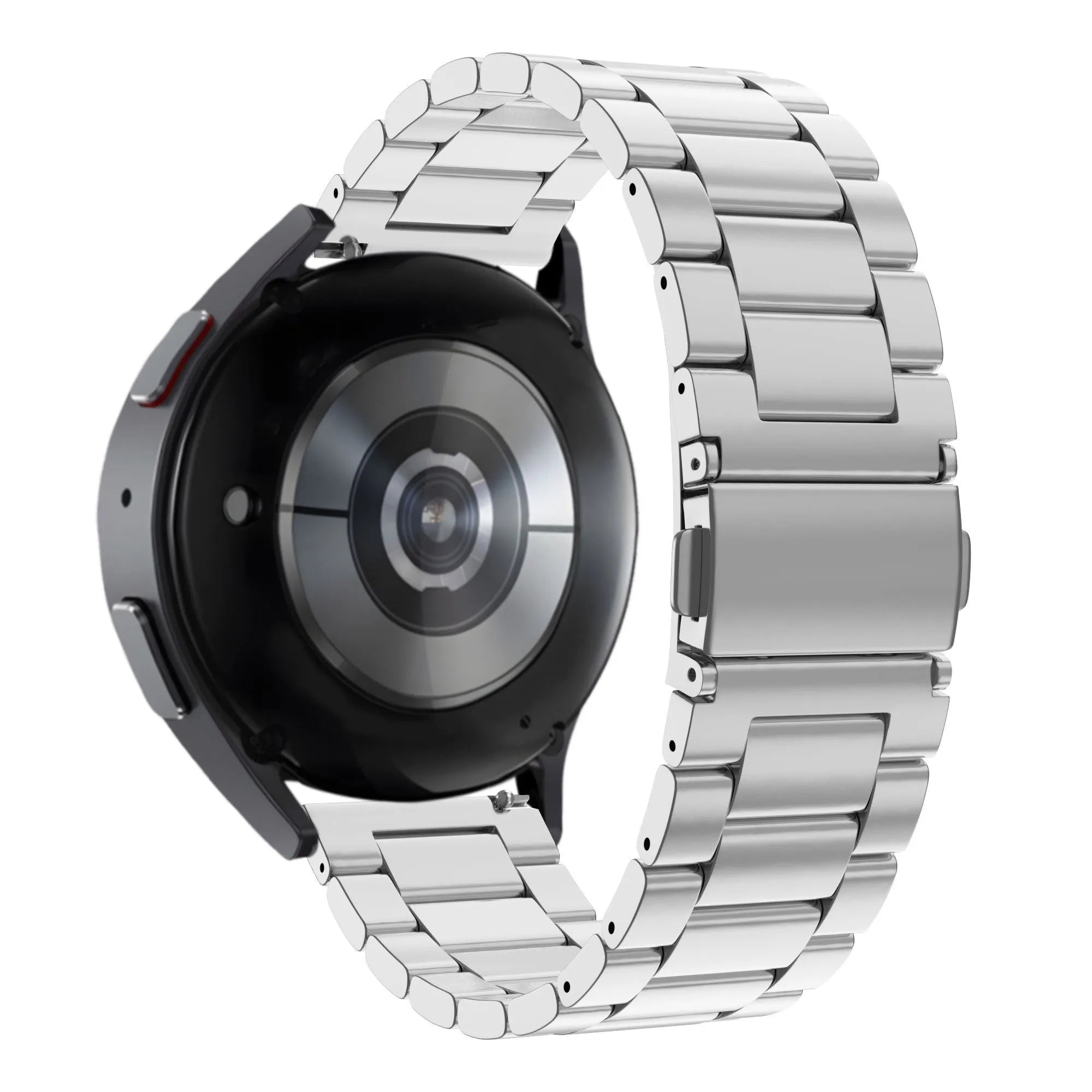 Bandz OnePlus Watch Lite stalen band 'Classic' (zilver)