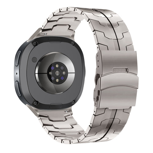 Bandz Samsung Galaxy Watch 9 - 44mm Titanium Strap 'Iron' (Titanium)