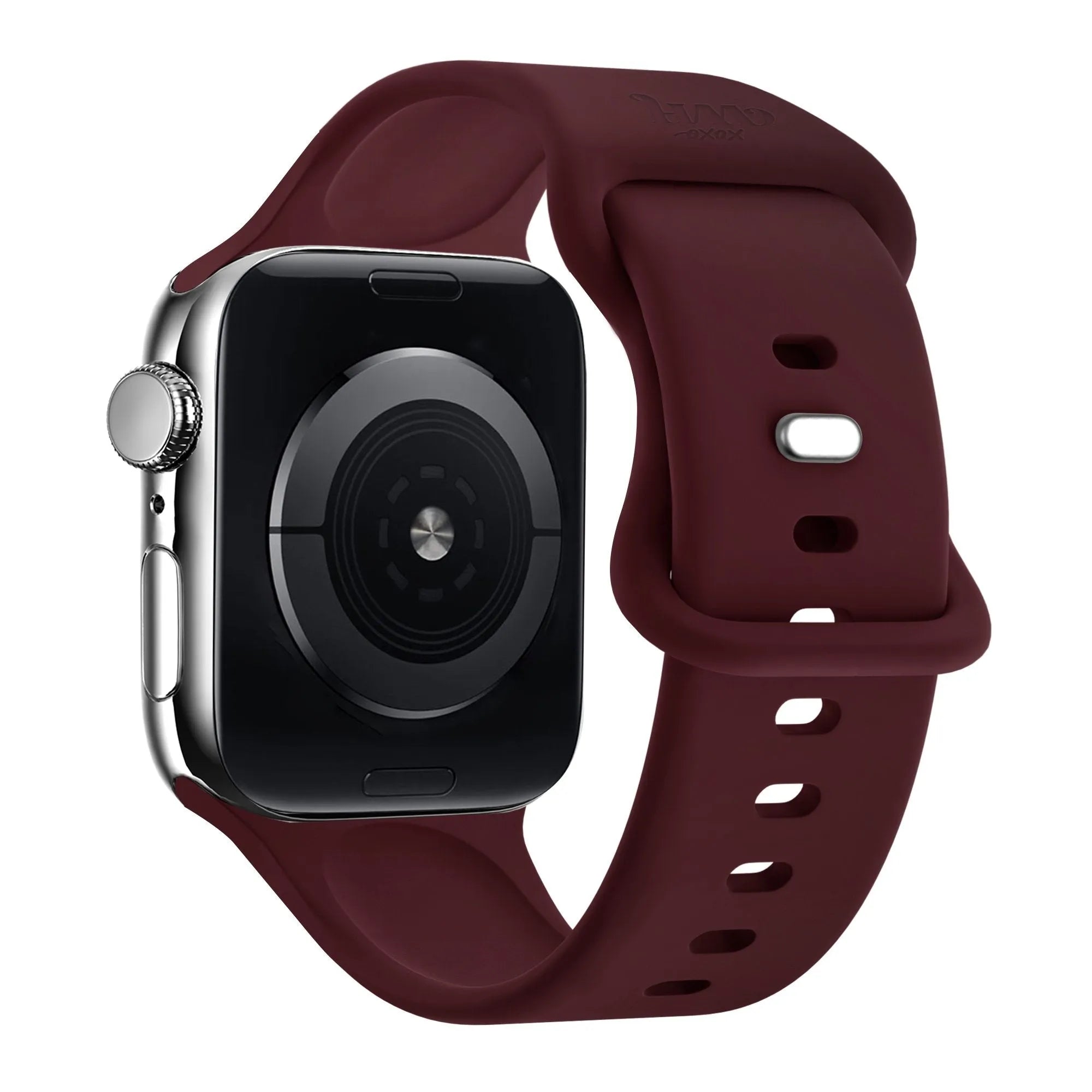 xoxo Wildhearts Apple Watch siliconen bandje (bordeaux)
