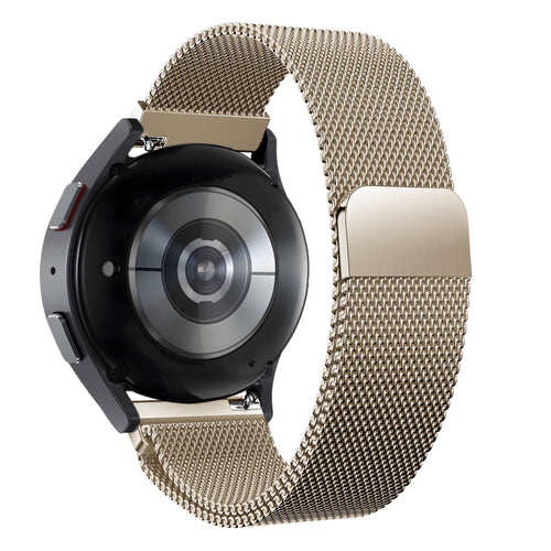 Bandz Garmin Vivomove Style Milanese Loop Strap (Champagne Gold)