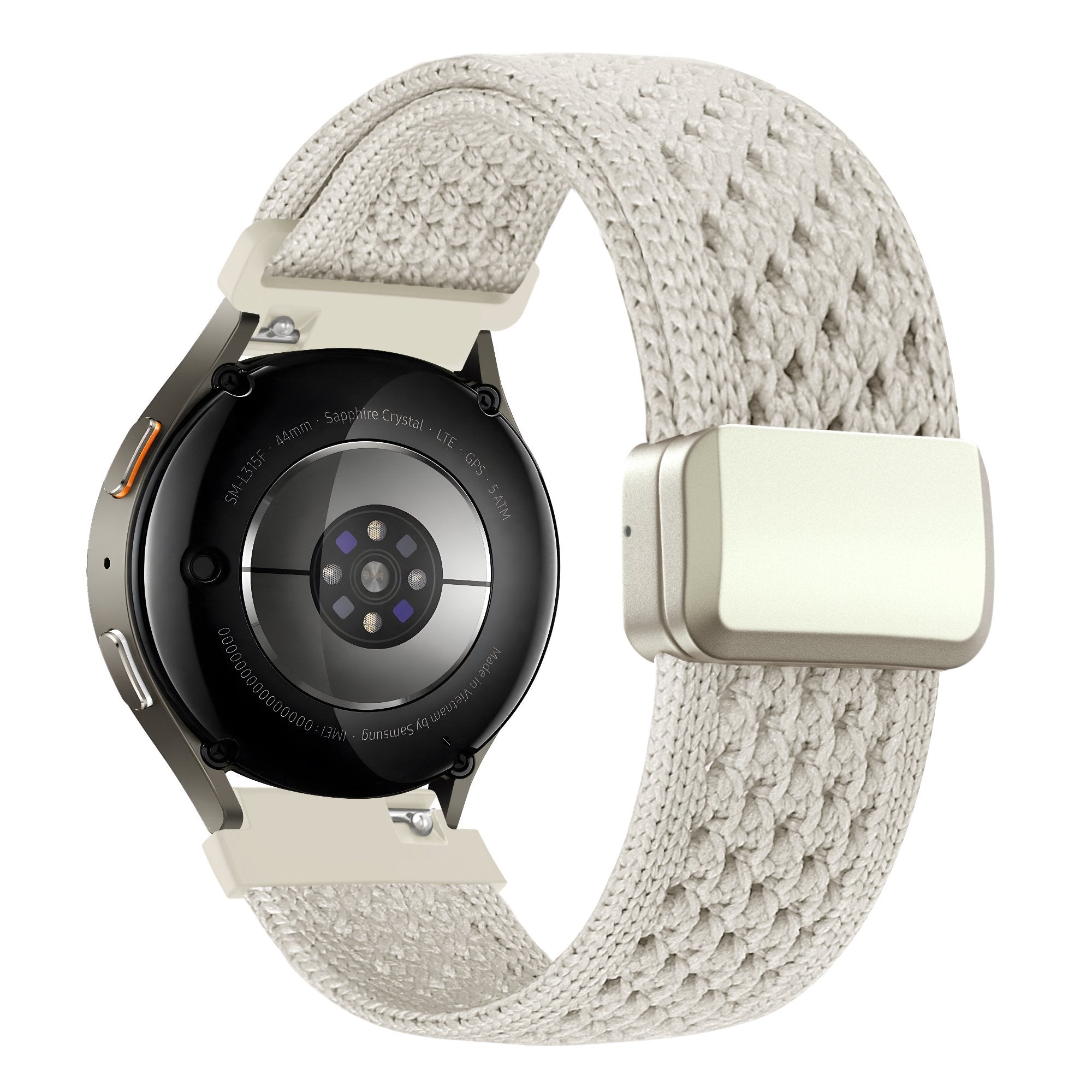 Bandz Garmin Venu 2 Plus vintage nylon band (sterrenlicht)
