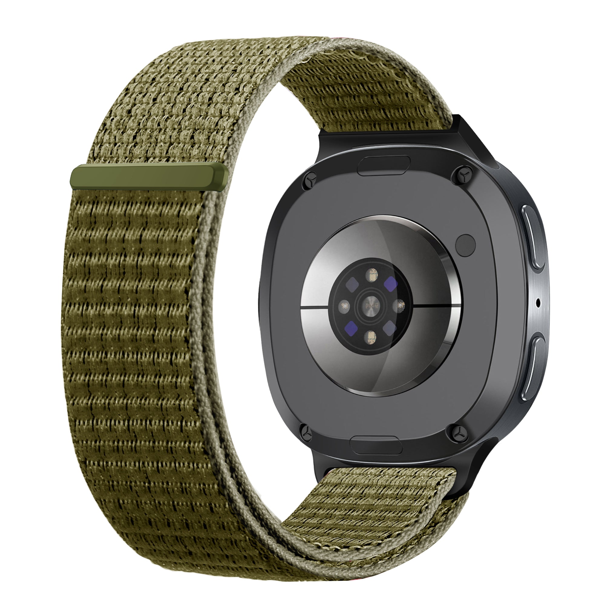 Samsung Galaxy Watch 8 - 44mm Nylon Strap (Olive)