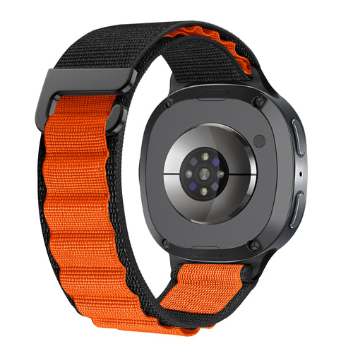 Samsung Galaxy Watch 9 - 44mm Alpine Nylon Strap (Black)
