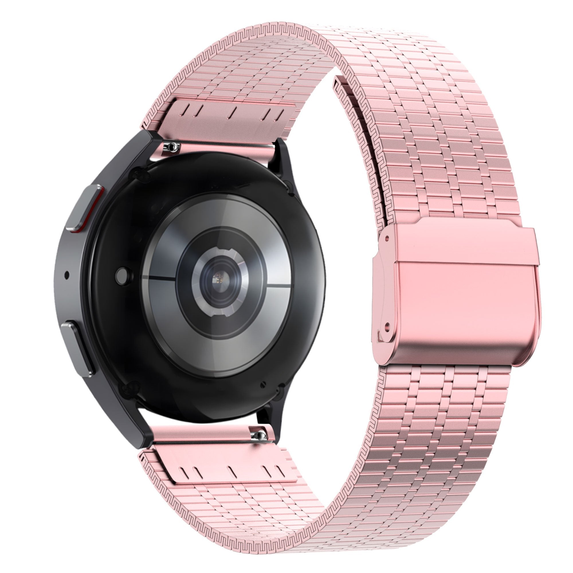 Bandz Garmin Venu 2 Plus verstelbare stalen band (roze)