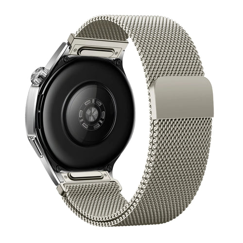 Bandz Withings ScanWatch Nova Milanese Strap 'Easy fit' (Starlight)