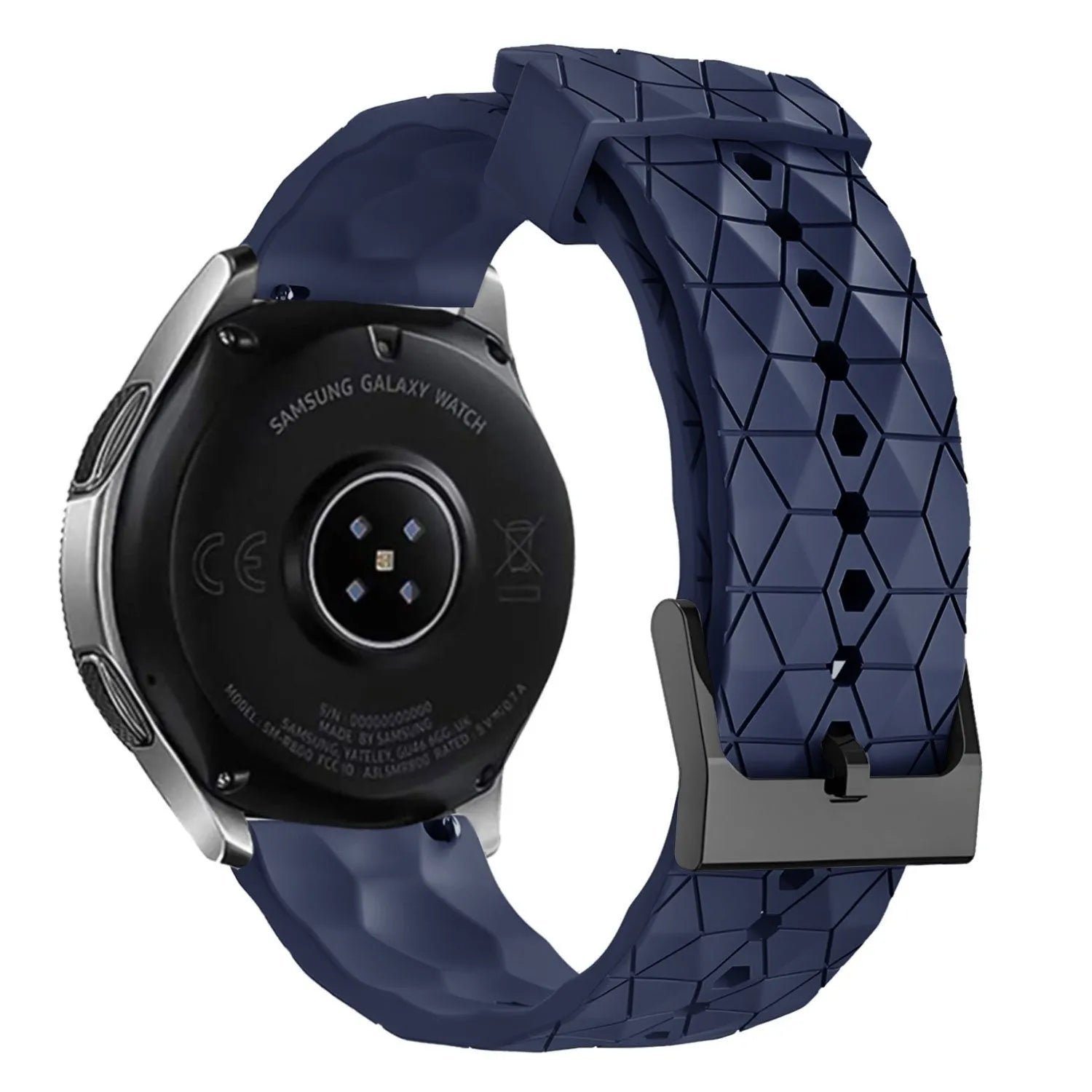 Suunto 9 Peak silicone hexa band (donkerblauw)