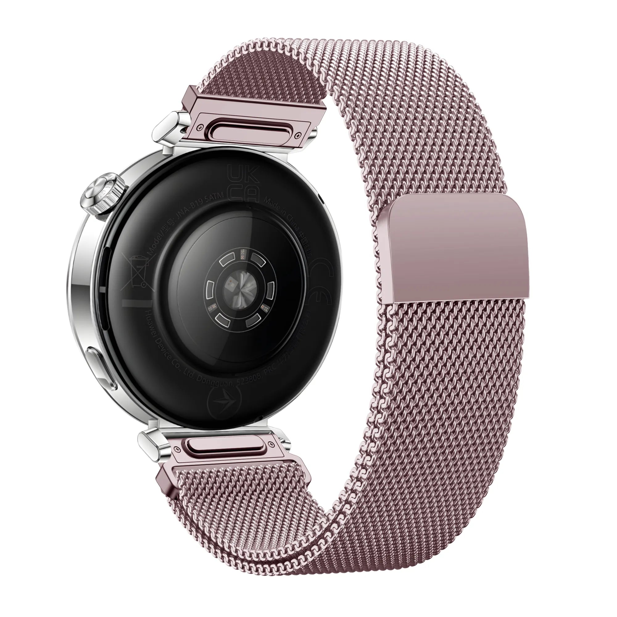 Bandz Huawei Watch GT 6 - 41mm Milanese Strap 'Easy fit' (Pink)