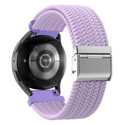 Bandz Garmin Venu Woven Nylon Strap (Light Purple)