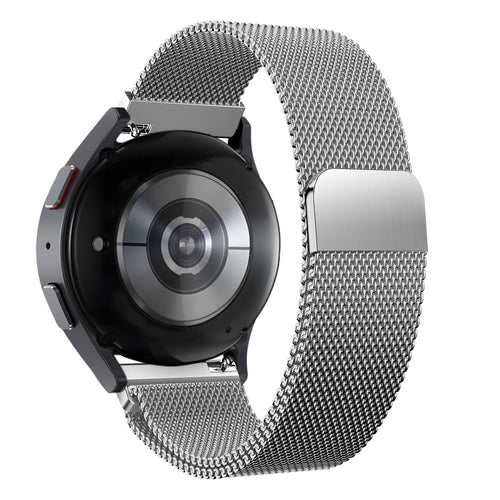 Bandz Huawei Watch GT 5 - 46mm Milanese loop band (zilver)