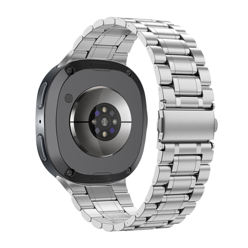 Bandz Samsung Galaxy Watch 8 - 40mm Steel Strap 'Deluxe' (Silver)
