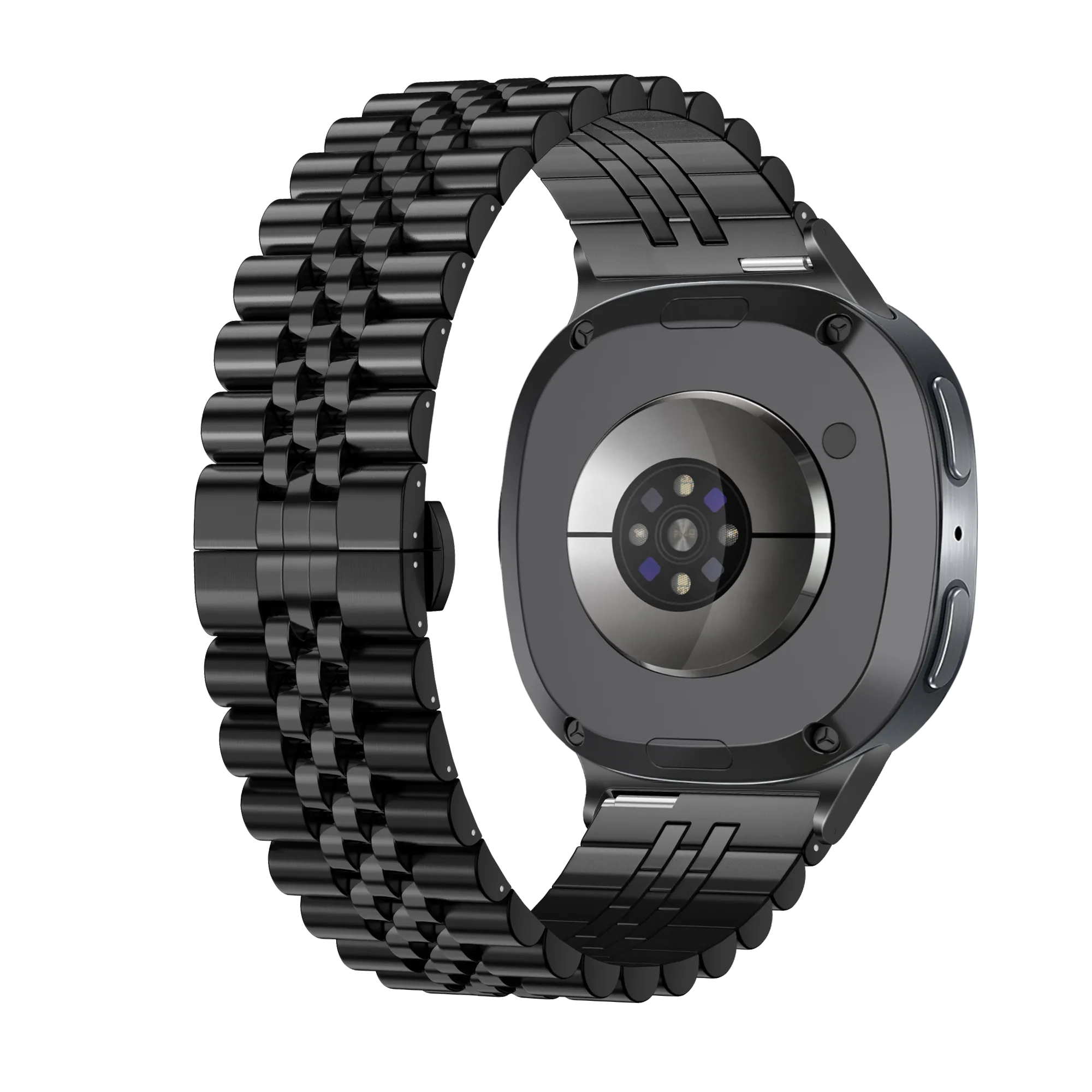 Samsung Galaxy Watch 8 - 40mm Jubilee stalen band (zwart)