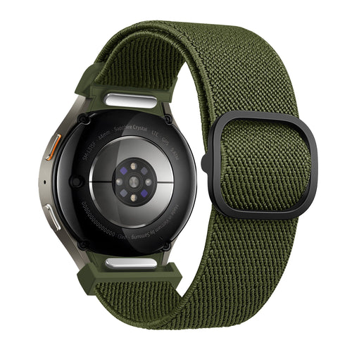 Bandz Samsung Galaxy Watch 6 - 40mm elastische band 'Easy fit' (groen)
