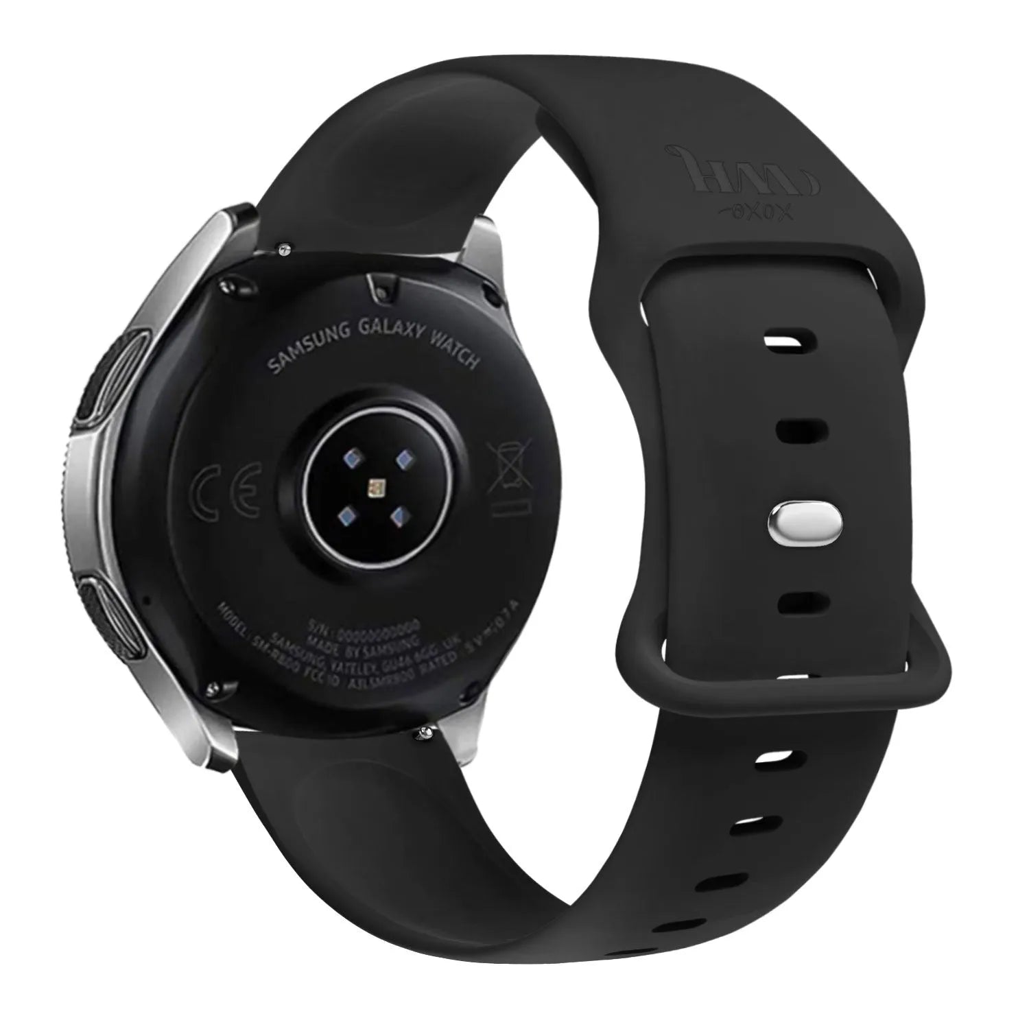 xoxo Wildhearts Amazfit GTR 2 siliconen bandje (zwart)