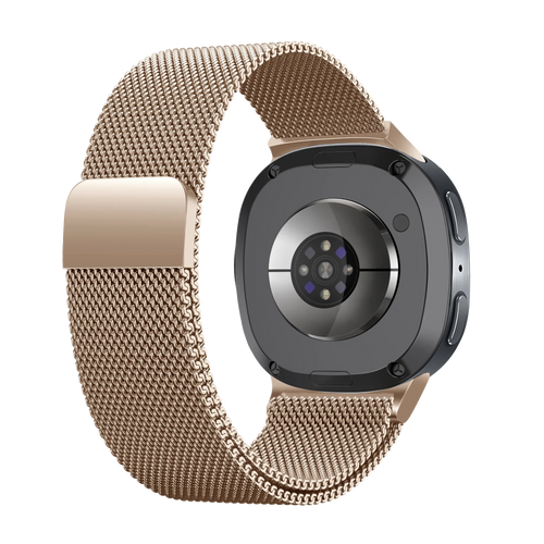 Samsung Galaxy Watch 8 - 40mm Milanese band (rosé goud)