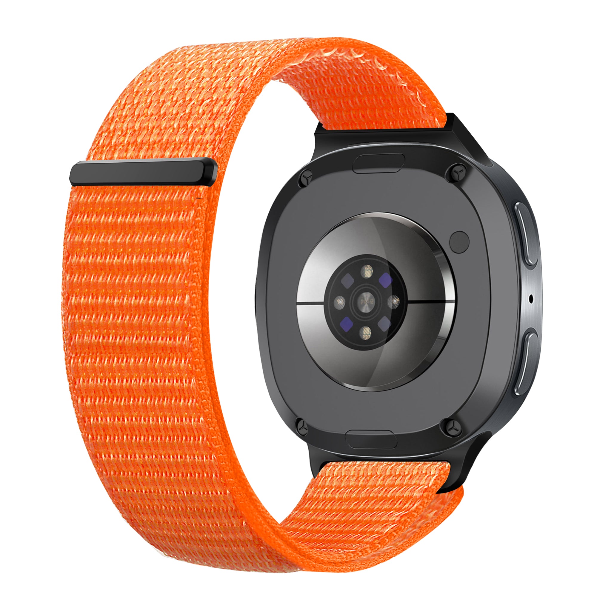 Samsung Galaxy Watch 8 - 44mm Nylon Strap (Orange)