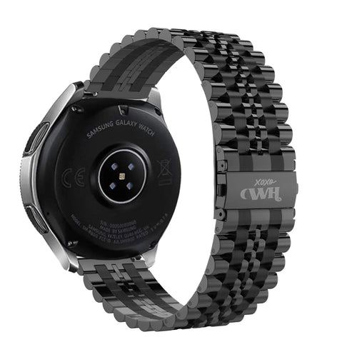 xoxo Wildhearts Fossil Gen 5e 44mm stalen bandje (zwart)