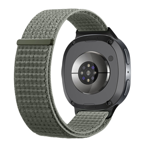  Samsung Galaxy Watch 8 - 40mm nylon bandje (grijs-groen)