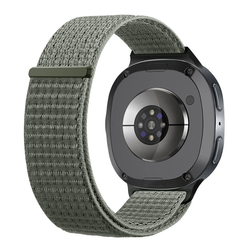 Nylon Strap, on a watch, 3/4 rear view