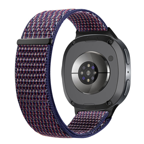  Samsung Galaxy Watch 8 Classic nylon bandje (indigo blauw)