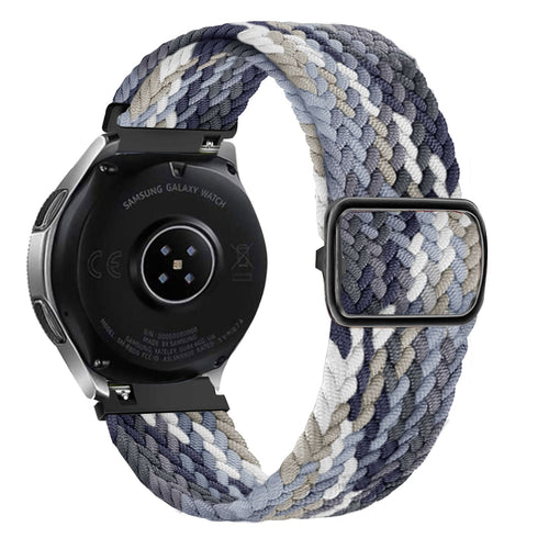 Withings Steel HR - 40mm verstelbaar geweven bandje (zwart/wit)