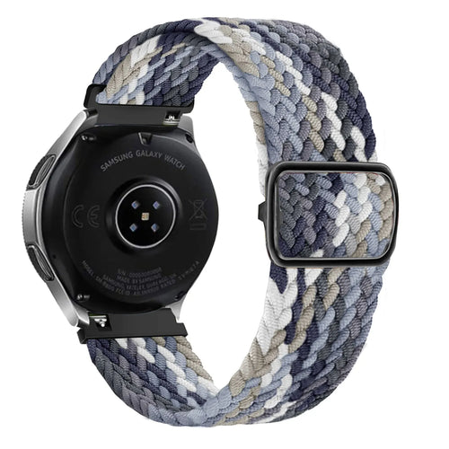 Amazfit GTR Mini Adjustable Braided Strap (Black/White)