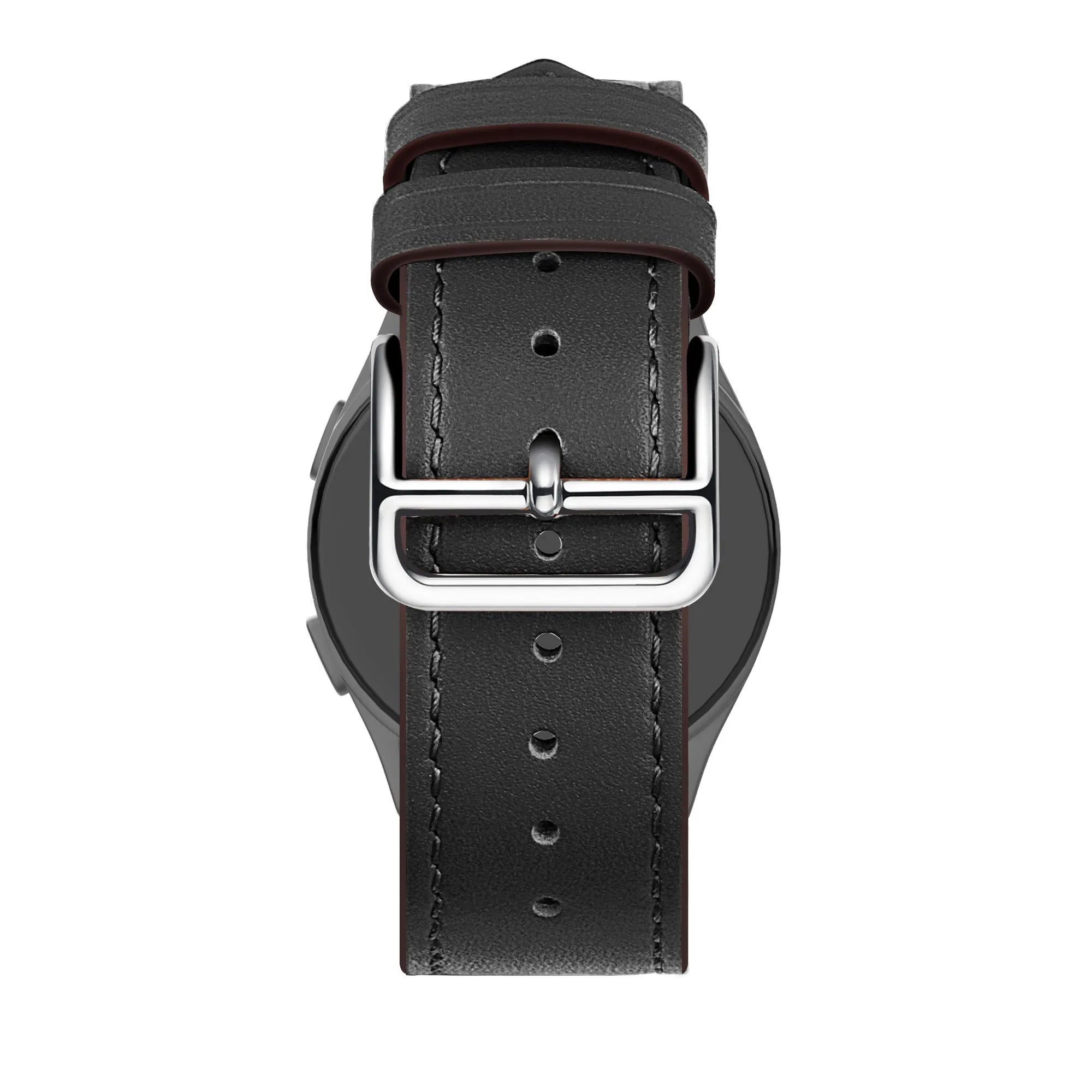 Bandz OnePlus Watch 3 lederen band 'Deluxe' (zwart)