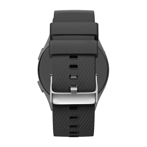 Bandz Oppo Watch X2 siliconen band 'Deluxe' (zwart)