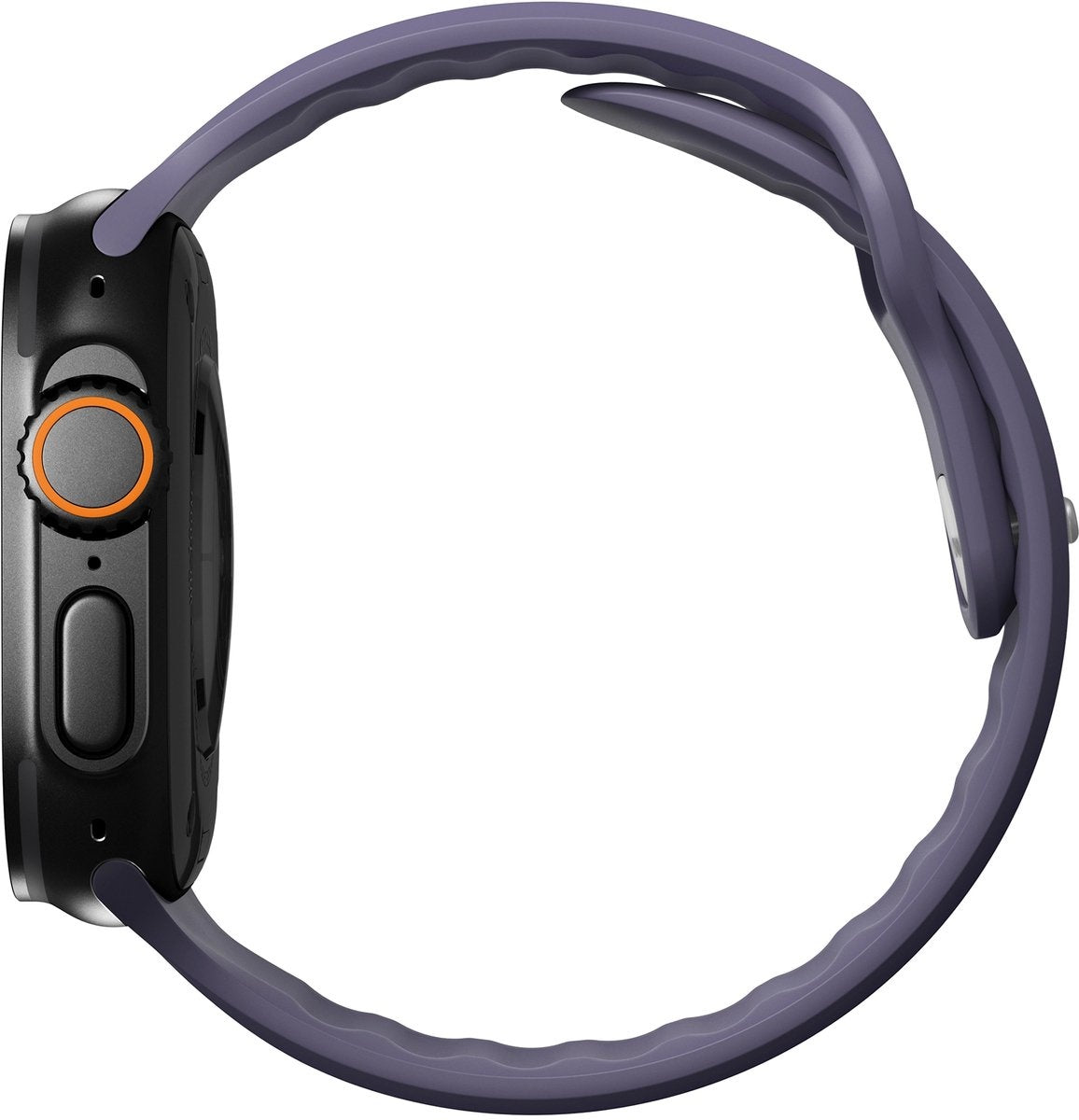 Nomad Apple Watch siliconen Tempo bandje (paars)