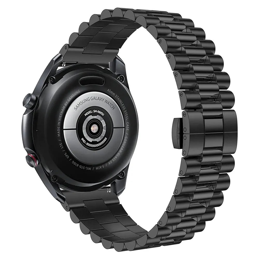 Oppo Watch S Presidential Steel Strap (Black)