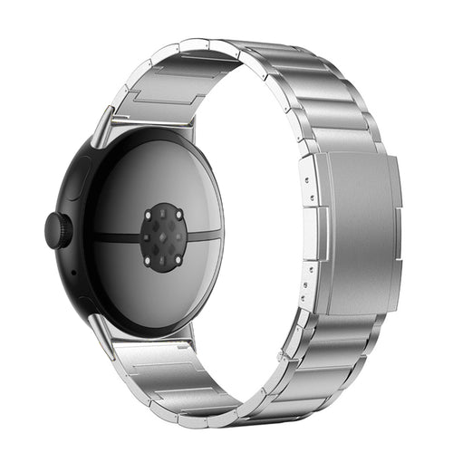 Google Pixel Watch 4 - 45mm titanium band (zilver)