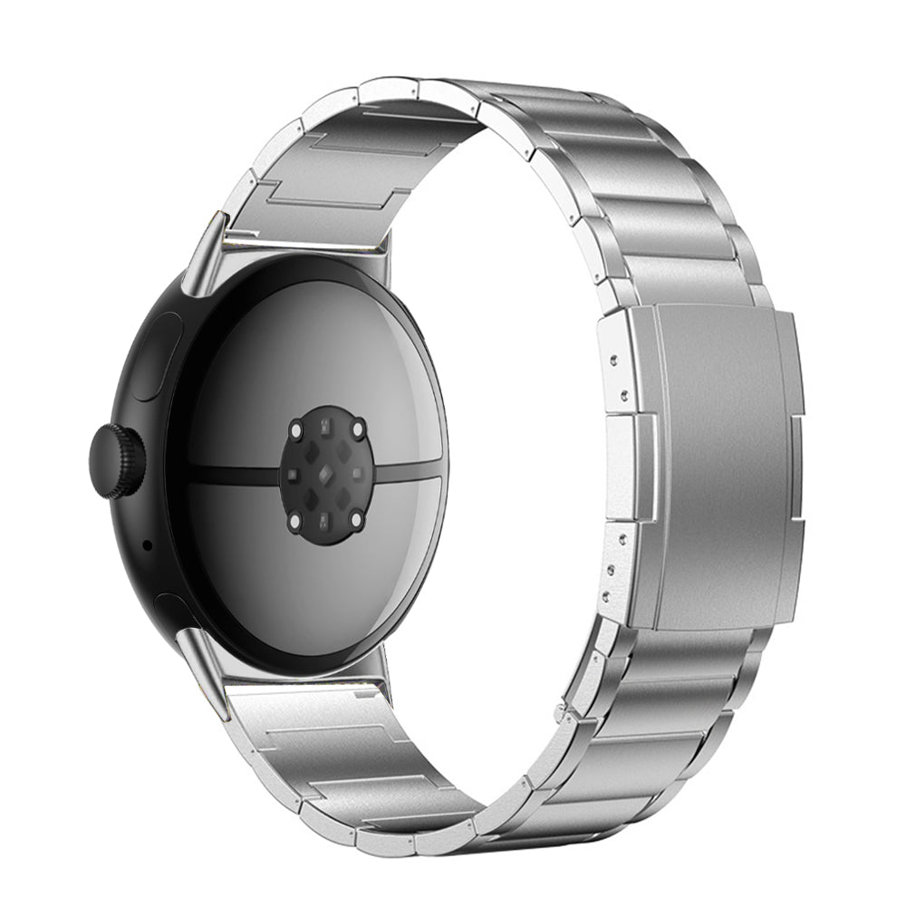 Google Pixel Watch 4 - 45mm titanium band (zilver)