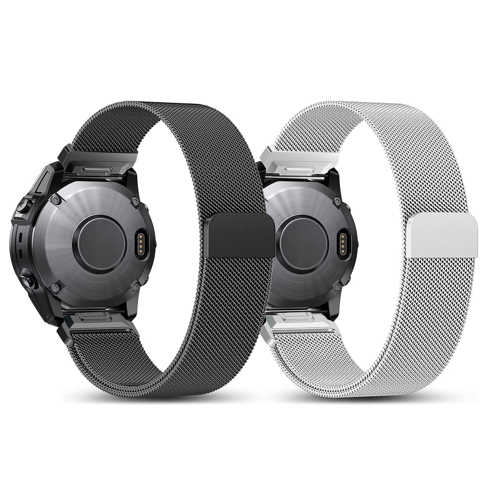 Garmin Forerunner 970 premium Milanese band (zwart)