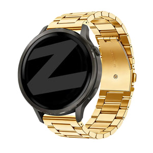 Bandz Garmin Vivomove 3 Steel Strap 'Classic' (Gold)