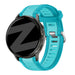 Bandz Garmin D2 Air X15 Dual Buckled Sport Strap (Aqua)