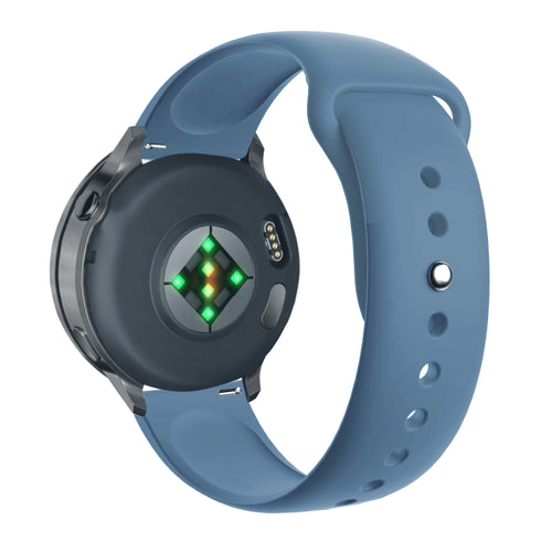 Bandz Garmin Vivomove 3s sport band 'Deluxe' (grijsblauw)