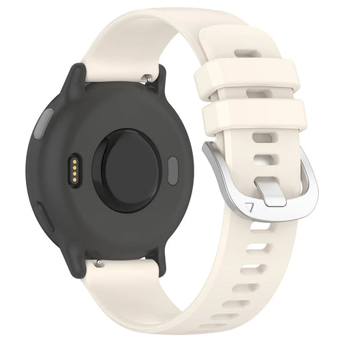 Garmin Approach S42 siliconen classic bandje (sterrenlicht)