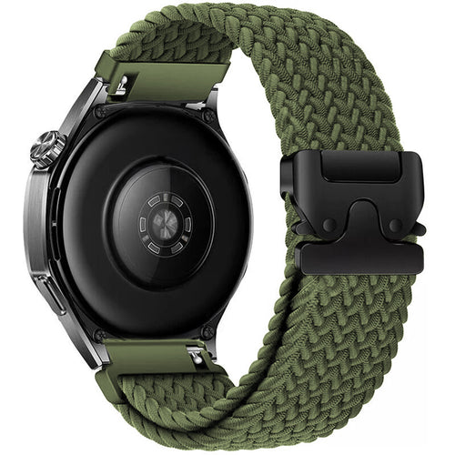 Garmin Vivoactive 6 gevlochten band met P-buckle (groen)