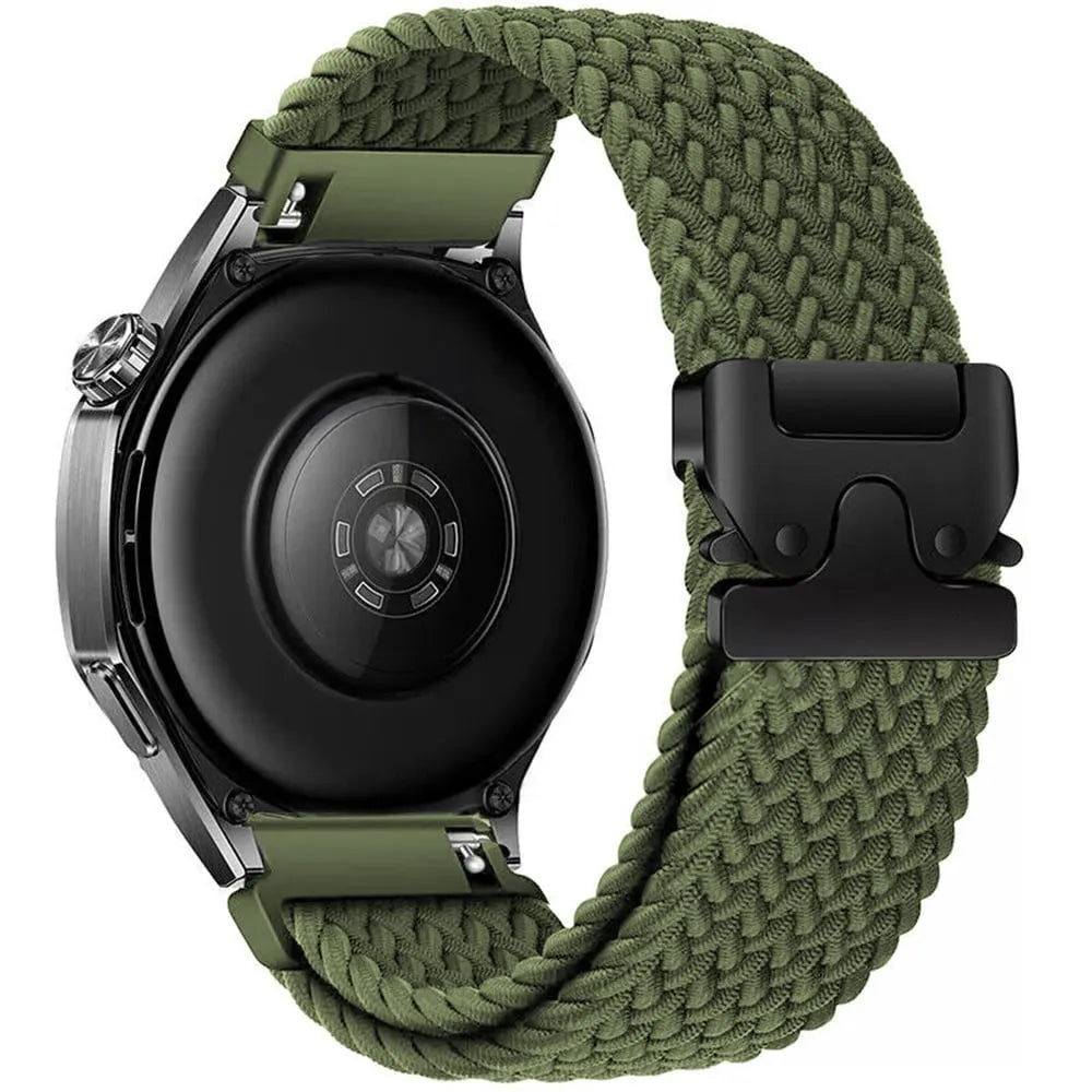Suunto Race 2 gevlochten band met P-buckle (groen)