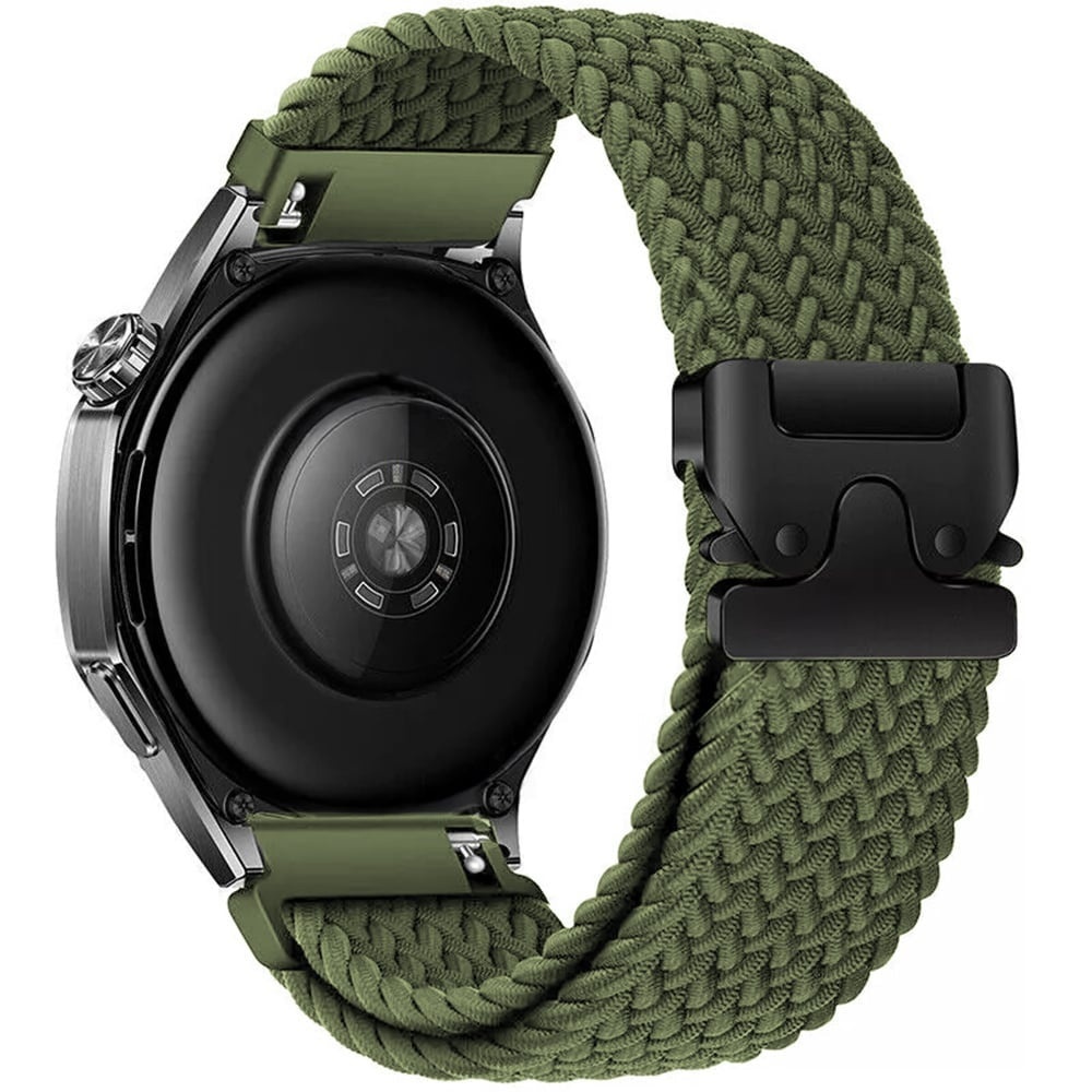 Huawei Watch GT 7 - 46mm Braided Strap P-Buckle (Green)