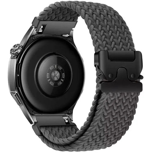 Amazfit Balance 2 gevlochten band met P-buckle (grijs)