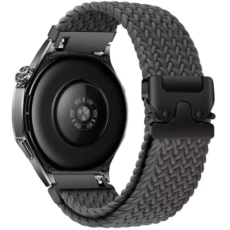 OnePlus Watch 3 gevlochten band met P-buckle (grijs)