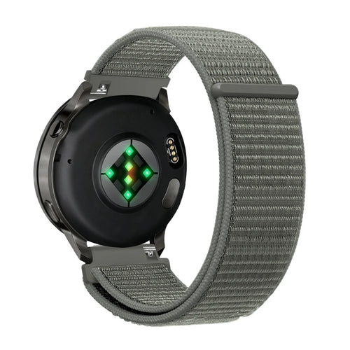 Bandz Garmin Vivomove HR Nylon Loop Strap (Grey-Green)