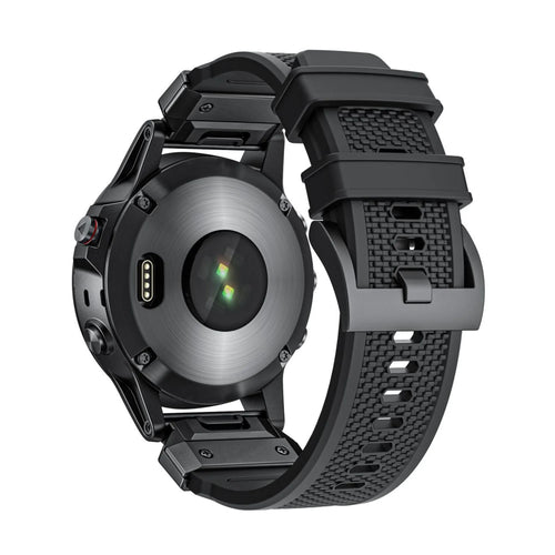 Bandz Amazfit T-Rex Ultra 2 siliconen band 'Explorer' (zwart)