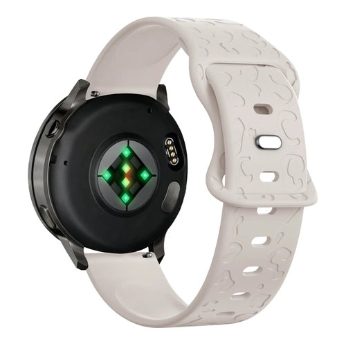 Bandz Garmin Venu Silicone Strap 'Leopard' (Starlight)